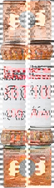 Cylindrical Fast-Acting Fuse: T, 100 A, 75 mm OAL, 20.8 mm Dia